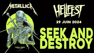 Metallica - Seek And Destroy Hellfest 2024 - Bluray Multicam