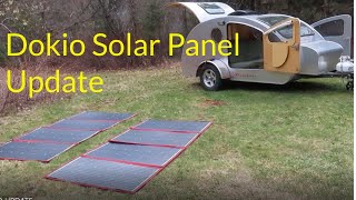 DOKIO 300 Watt  Solar Panel UPDATE Vermont Boondocking