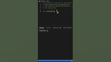 reverse string using 1 line code in python #python