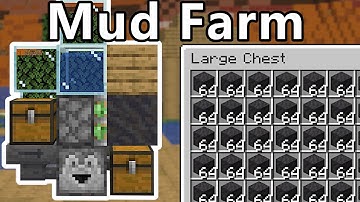 Mud Farm | 9000/H | Minecraft 1.20+