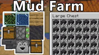 Mud Farm | 9000/H | Minecraft 1.20+