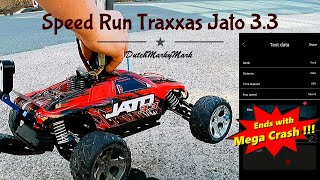 Traxxas Jato 3.3 Nitro Stock Speed Run : How fast is it ?