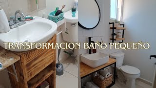 CAMBIO EXTREMO/ BAÑO PEQUEÑO/MEJORAS EN MI HOGAR/ CASA INFONAVIT