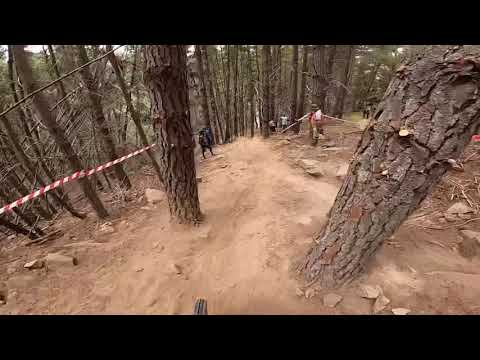 Run down the downhill track at HighLine MTB Festival W/ Harry Back!!!