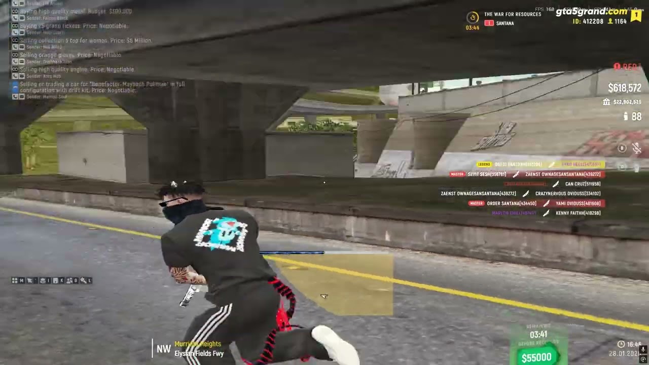 Grand Rp | En 1 | Goldi Santana |