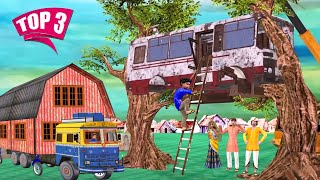 Truck House Tree Bus House Hindi Stories Collection Comedy Videos Desi Jugaad Funny Kahaniya Stories