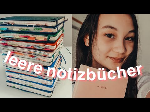 Video: So Dekorieren Sie Notizbücher