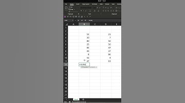 Calculate Excel SUM total Microsoft Excel Tutorial #shorts 2021