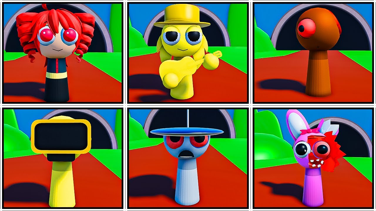 How to Get All 7 New Badges & Morphs in Sprunki RP 3D Morphs [ New Update ] Roblox