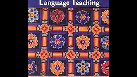 Methods of teaching (ELT) English Language Teaching