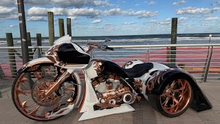 2025 BIKETOBERFEST DAYTONA MY 1ST TIME SEEING A SIX FIGURE HARLEY DAVIDSON TRIKE CRAZY‼️