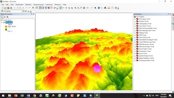 Hướng dẫn tạo đường bình độ từ dữ liệu DEM