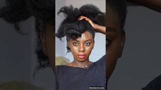Save this look for later. #hairstyle #haircare #naturalhairjourney #hairgrowth #hairtutorial