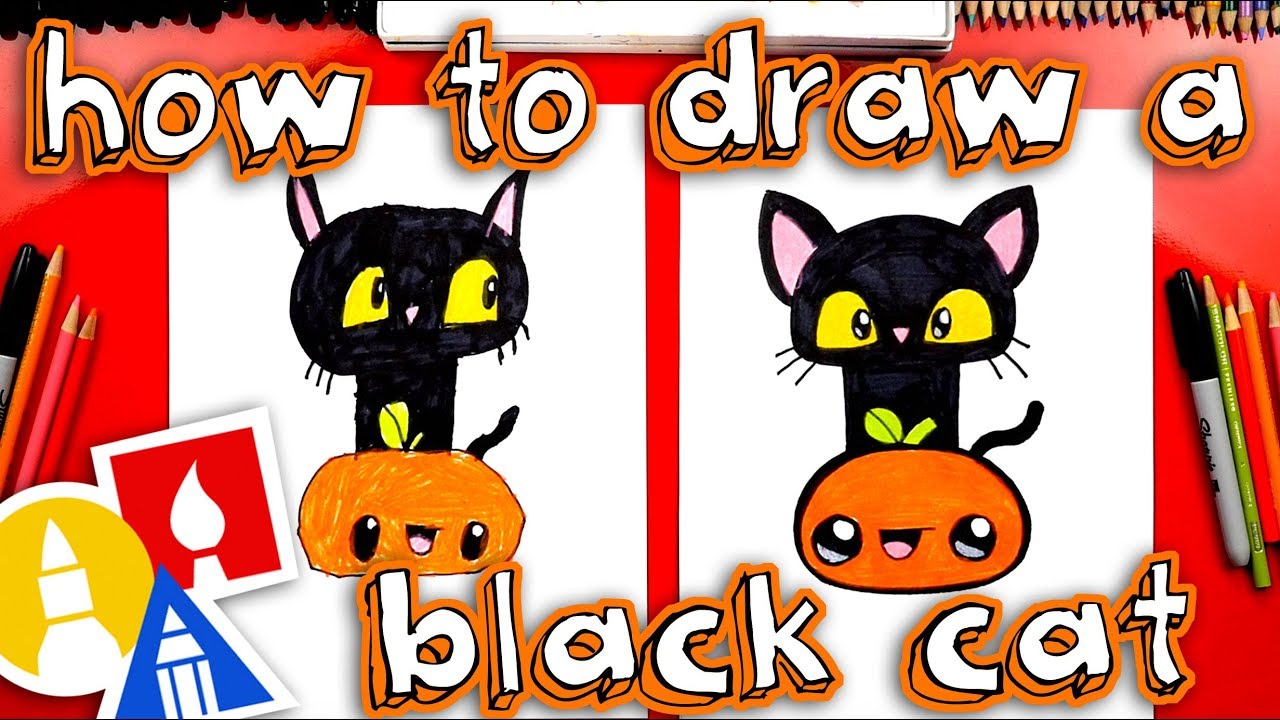 New Lessons! How to draw a Halloween - Art for Kids Hub