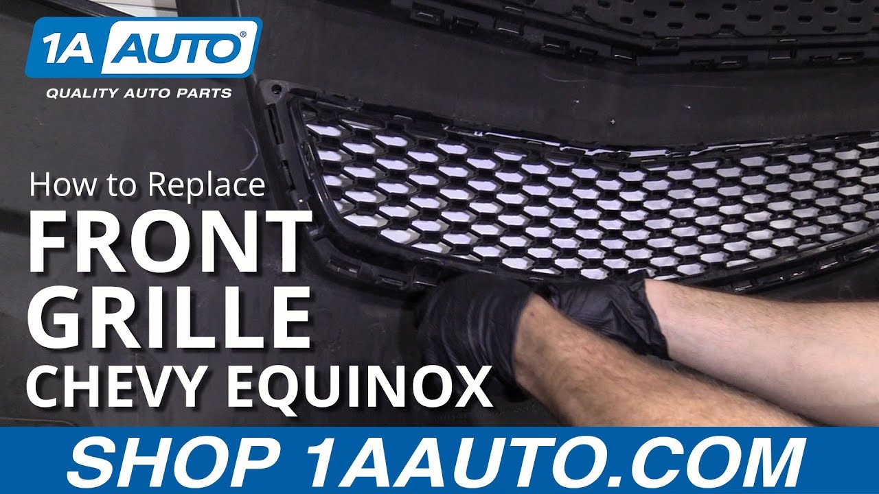 How to Replace Front Grille 10-15 Chevy Equinox 