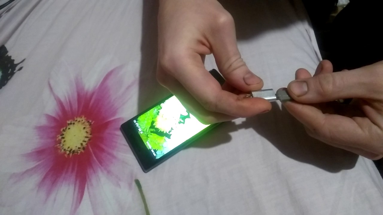 Магнитный адаптер micro usb 