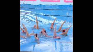 Team Great Britain Womens Artistic Swimming Final