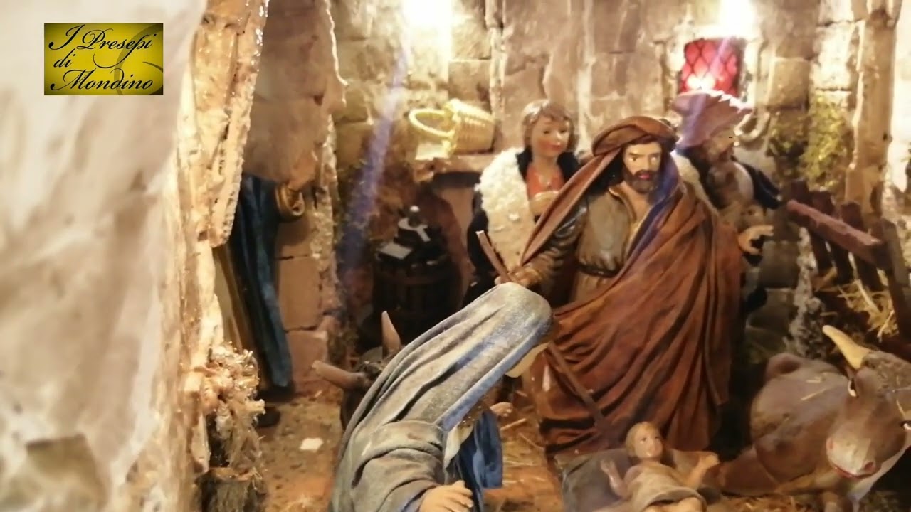 Personaggi Per Presepe In Movimento Presepe 90x60h85 personaggi in movimento cm. 15 . - YouTube