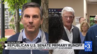 Congressman Mike Collins, former football coach Derek Dooley face off in GA GOP Primary race for