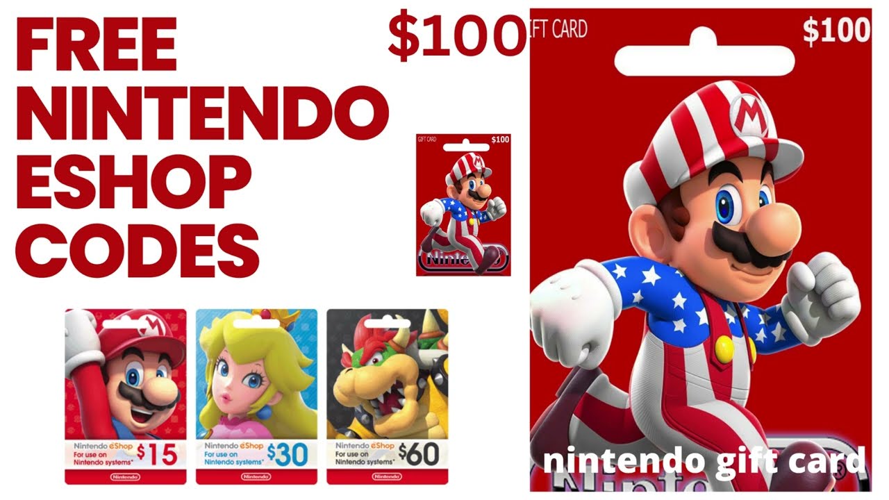 Free Nintendo Eshop Codes 2025 = How To Get Free Nintendo Eshop Code