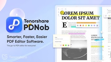 Tenorshare PDNob Guide | How to Edit Your PDF Easily and Efficiently!