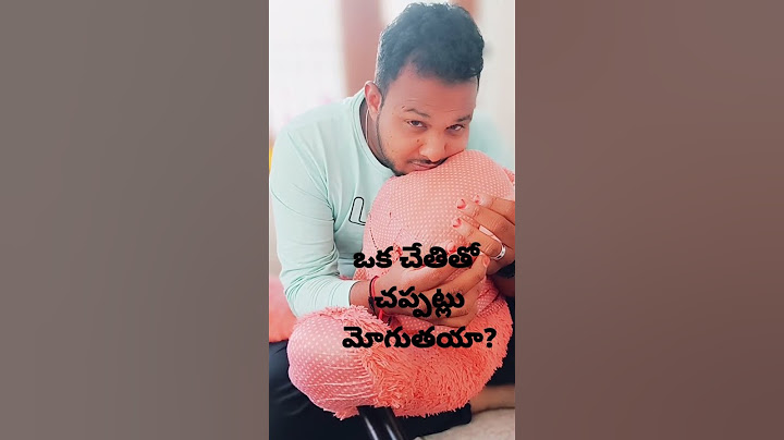 Natural Talent||ఒక చేతితో చప్పట్లు మోగుతయా?||👏👏