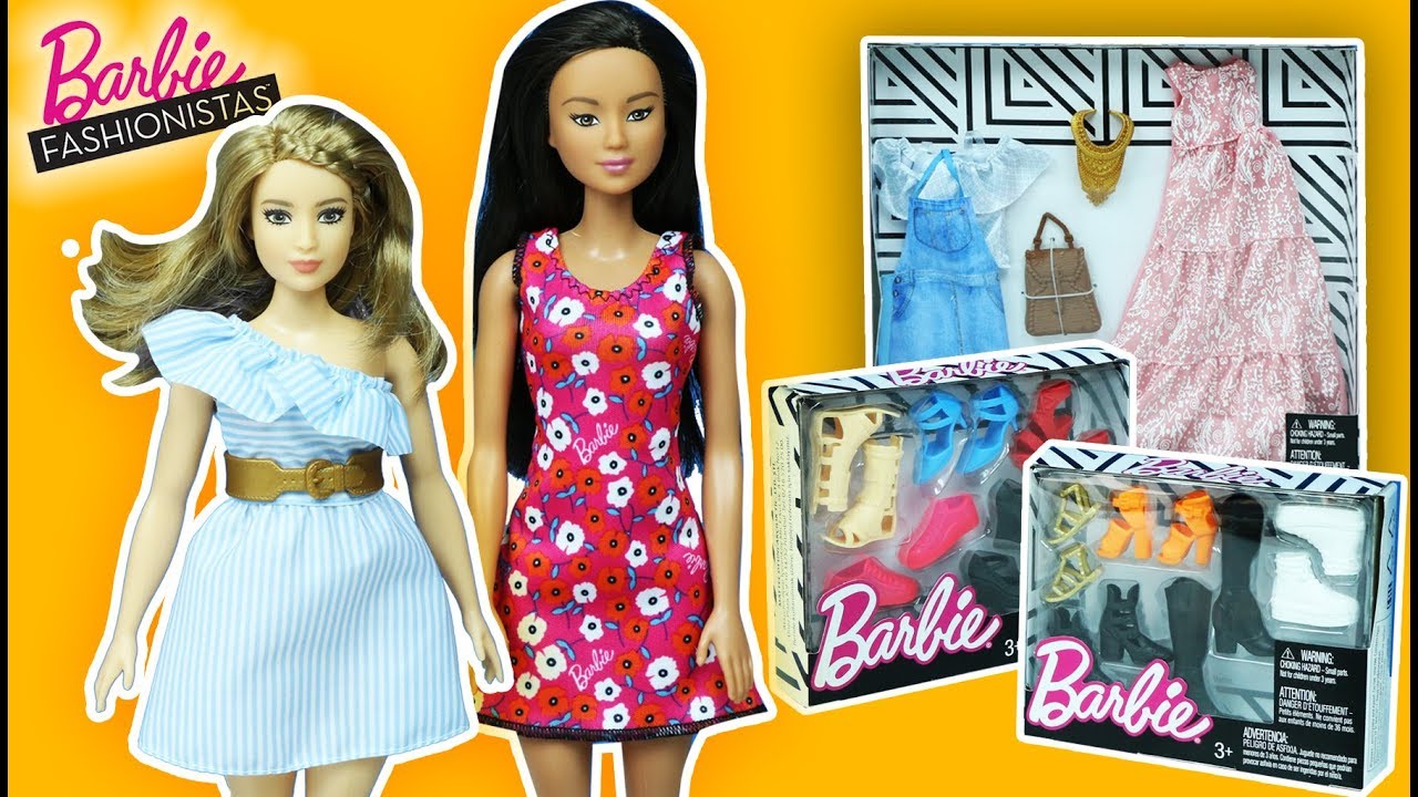 Barbie Fashionistas Bebegi Kiyafet Deniyor Barbie Fashionistas Doll Trying Outfit Youtube