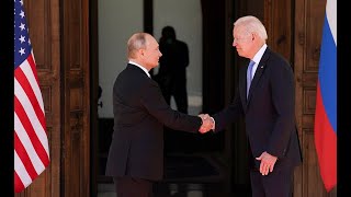 Первая встреча Путина и Байдена.