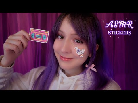 ⭐ASMR Para Niños y Bebés🧸 Pongo Stickers en tu Carita