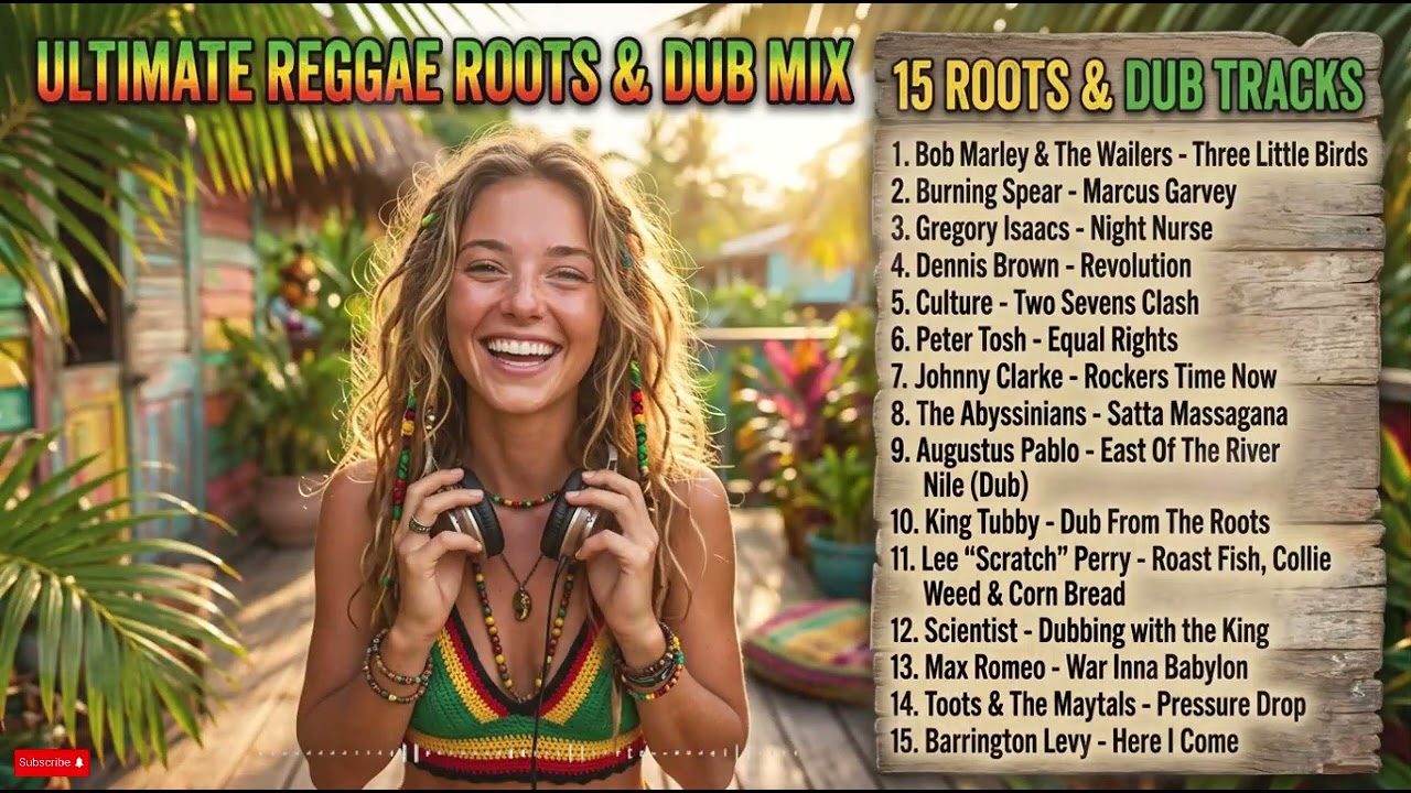 Late Night Reggae Dub Mix 🌙 Relaxing Roots Music Full Album - YouTube
