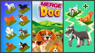 Merge Cute Dogs - Click & Idle Tycoon Merger (Gameplay Android) screenshot 4