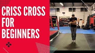 Jump rope Criss cross for beginners