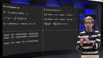 An orthogonal set of trigonometric functions