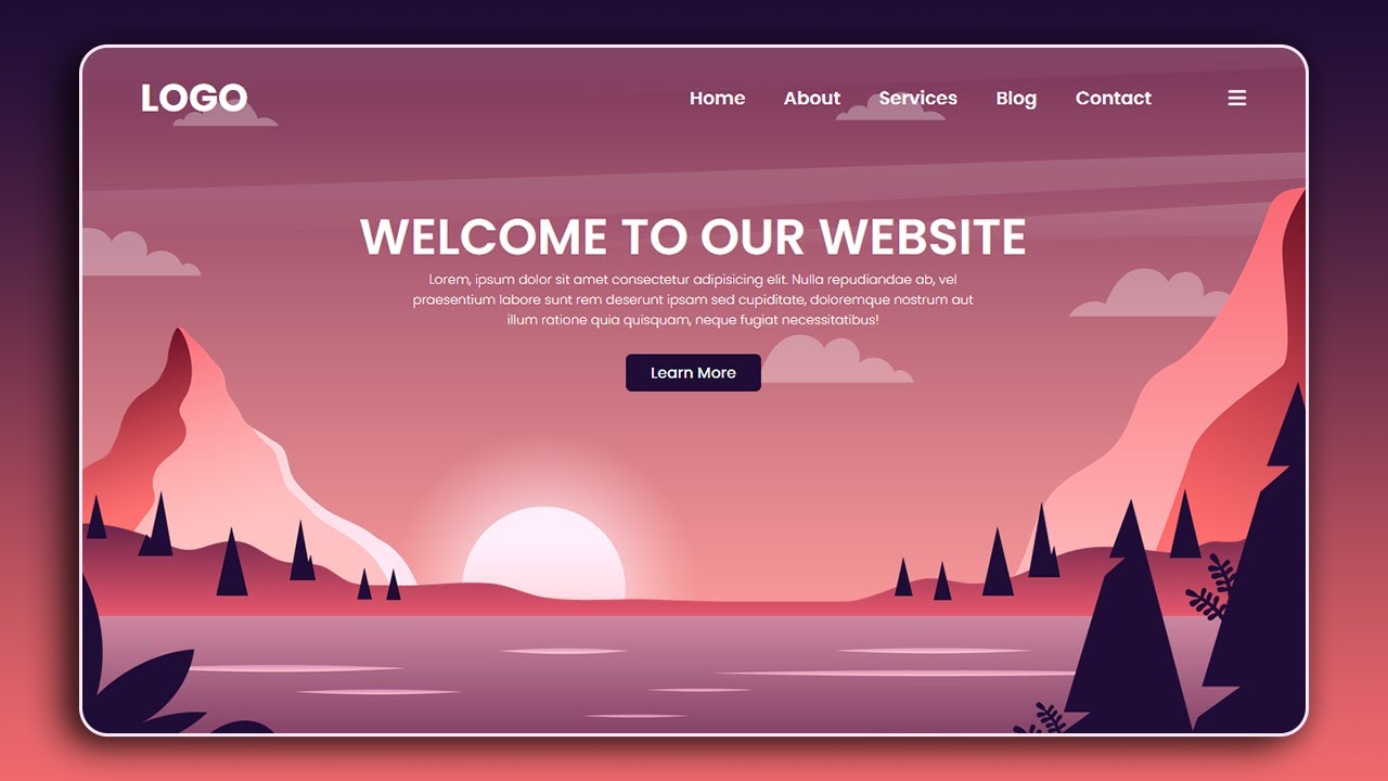 How to Make a Responsive Website with HTML, CSS, JavaScript and GSAP ...