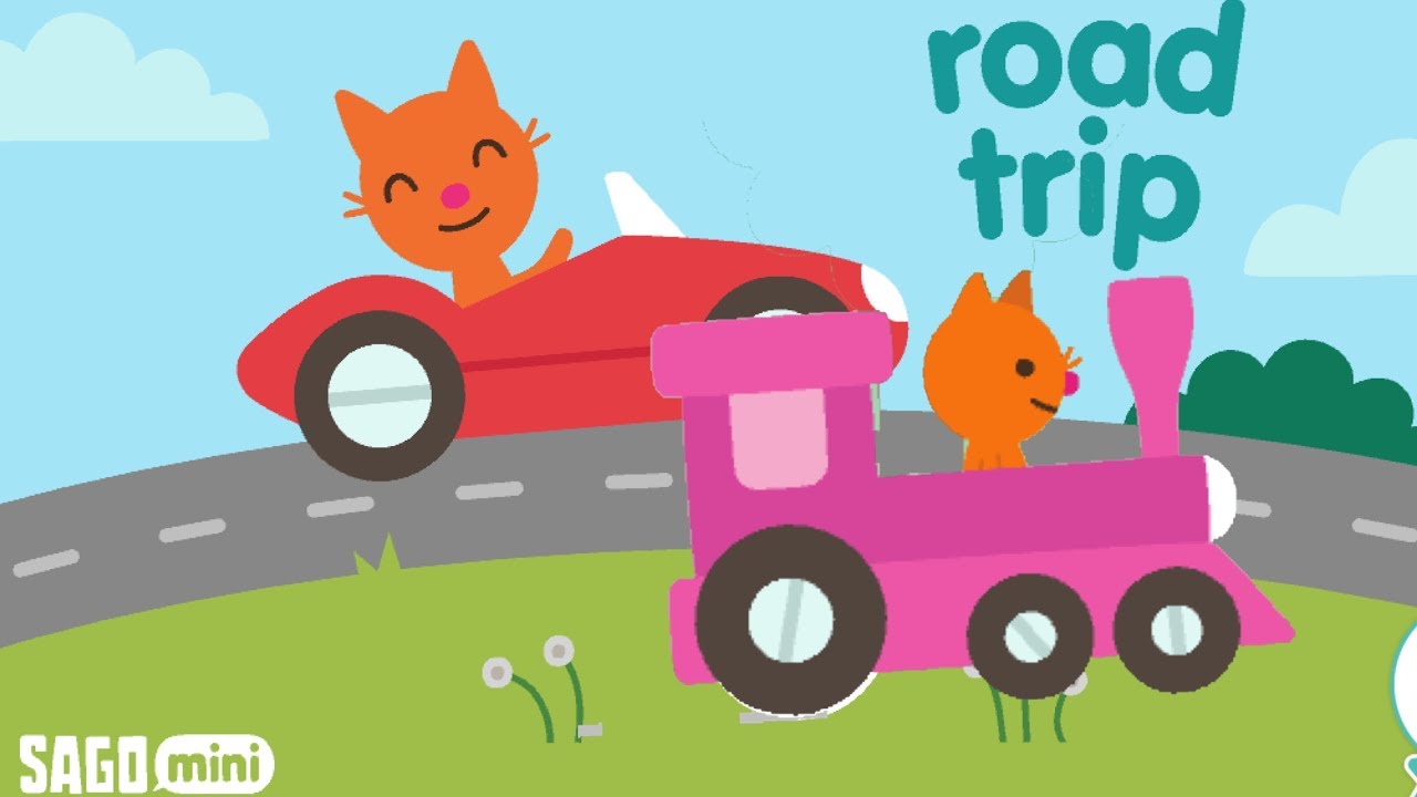 NEW Road Trip Car Game Sago Mini Kids Games App For Kids YouTube
