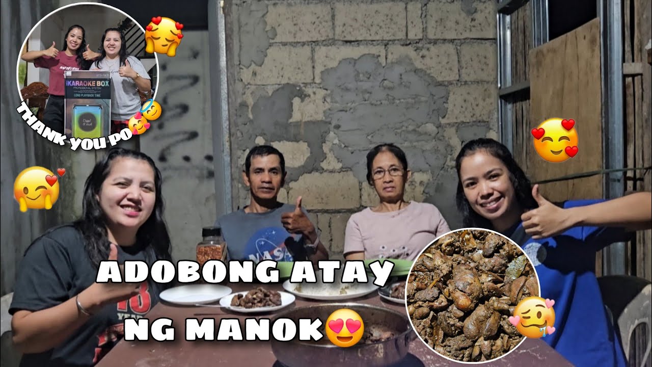 Adobong Atay ng Manok para sa Hapunan🥰 | Unboxing Karaoke Box😍