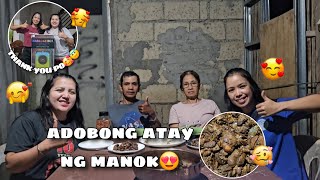 Adobong Atay ng Manok para sa Hapunan🥰 | Unboxing Karaoke Box😍