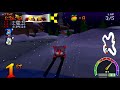 CTR UNLIMITED - BOSS RACE (BLIZZARD BUFF) #crashteamracing #retrogaming #gaming #racing