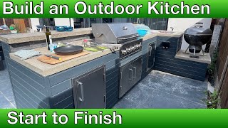 How to Build an Outdoor Kitchen from Start to Finish