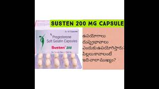 susten 200 mg capsule full information. uses, side effects, price, composition etc... screenshot 2