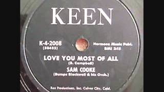 SAM COOKE  Love You Most Of All   1958