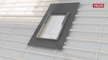 VELUX slate flashing