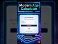 Calculate Your REAL Age 😳 (JS Trick)
