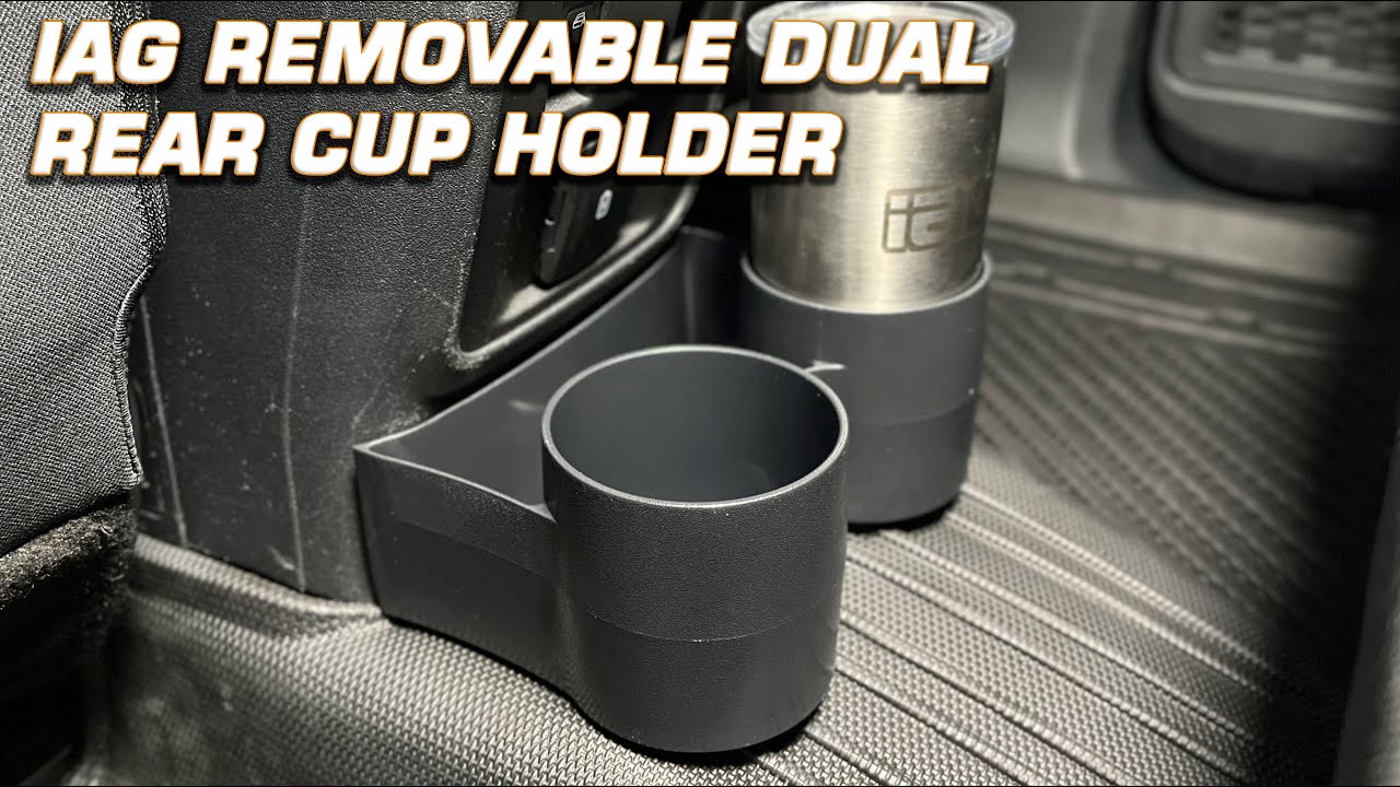 BEHOLD! Rear cup holders!  Bronco6G - 2021+ Ford Bronco & Bronco