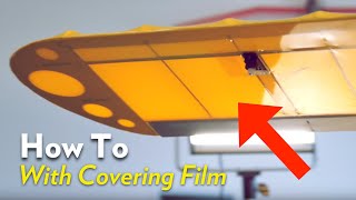 How to Cover a Model airplane with Covering Film