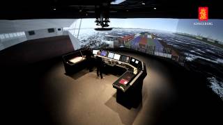 Polaris ships bridge simulator - Kongsberg Digital