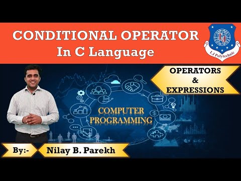 C PROGRAMMING - CONDITIONAL OPERATOR ( TERNARY OPERATOR)