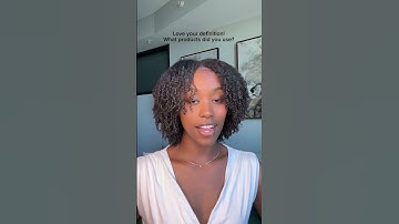 With curls this defined you