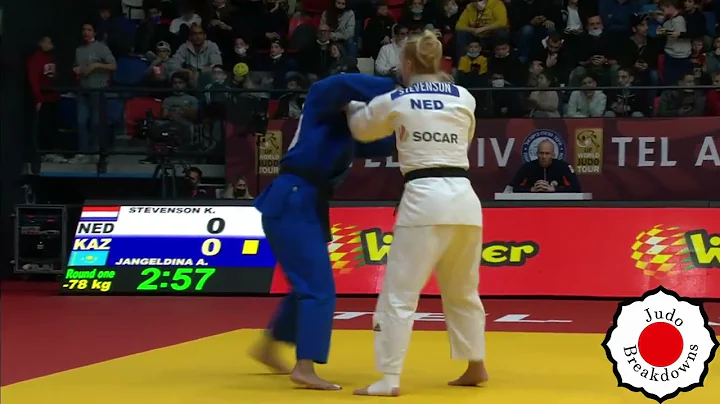 Judo Womens - Karen Stevenson vs. Aruna Jangeldina...