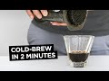 How to AeroPress Cold-Brew Coffee in Two Minutes